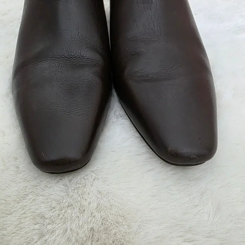 Madewell The Dimes Chelsea Dark Brown Turkish Coffee Ankle Booties 9